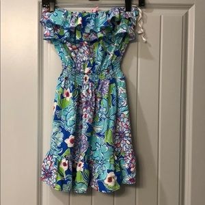 Lilly Pulitzer strapless dress Small